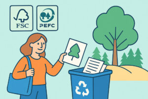 FSC- ja PEFC-merkitty paperi – metsien alkuperä