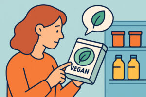 Vegaanimerkki pakkauksessa – mitä merkintä kattaa